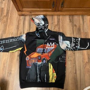 Members Only Jean Michaeal Basquait Hoodie